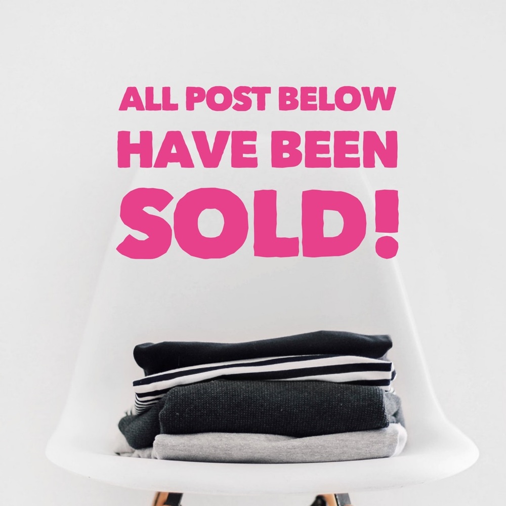 Sold Sold Sold